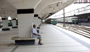 Komlapur station empty