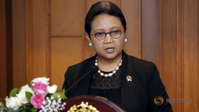 indonesia-s-foreign-minister-retno-marsudi-makes-a-statement-at