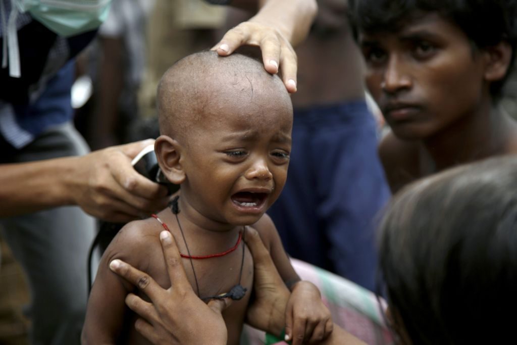 rohinga children